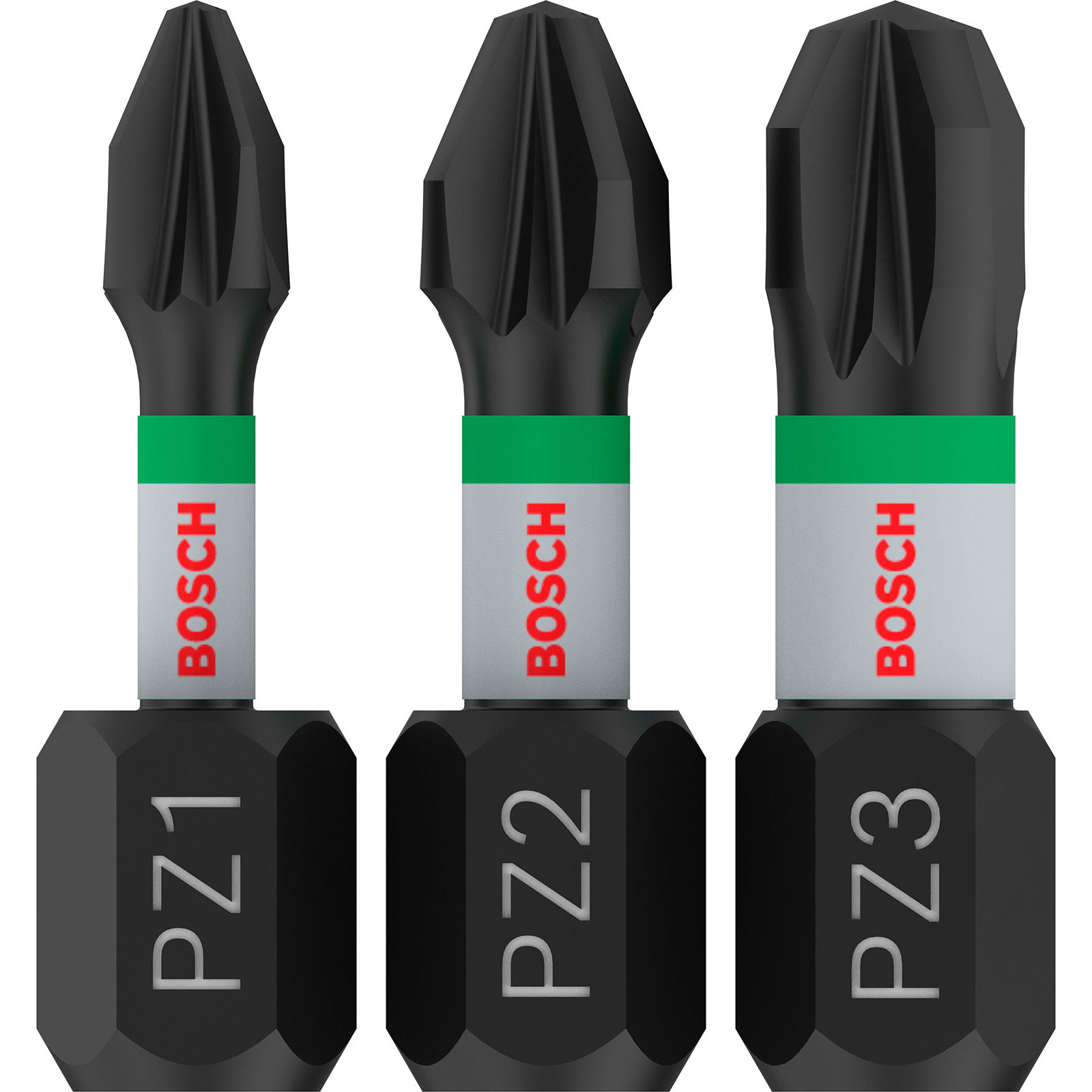 Bosch PRO Pozidriv Impact Bit PZ1; PZ2; PZ3 25 mm 3-tlg. - 2608522471
