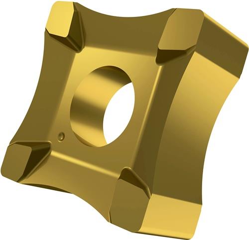 Scarfing-Schneideinsatz ISO SNMX 19-R20:6640 Radius 20mm MT-CVD beschicht. Gold