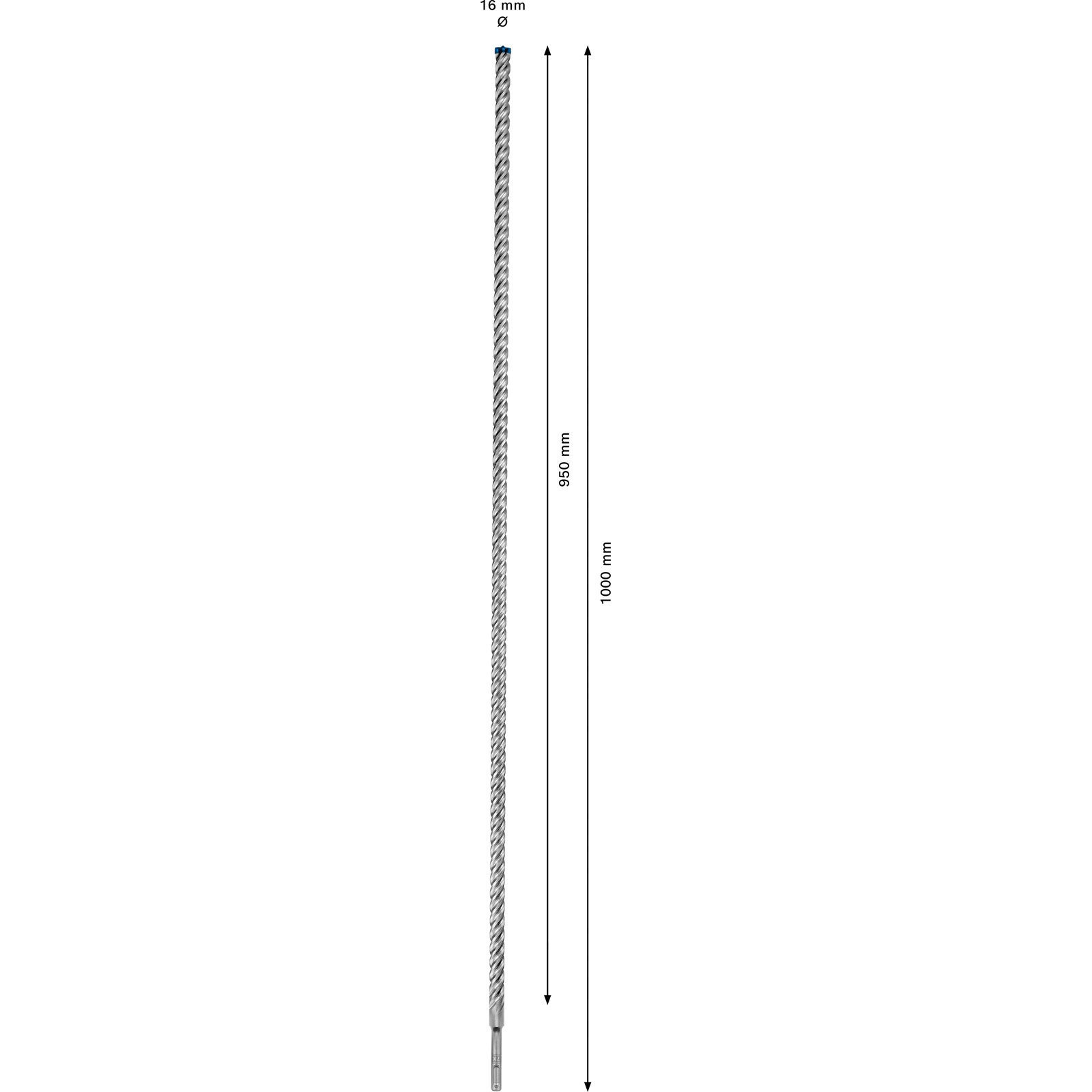 Bosch Expert SDS plus-7X Hammerbohrer 16 x 950 x 1.000 mm - 2608900135