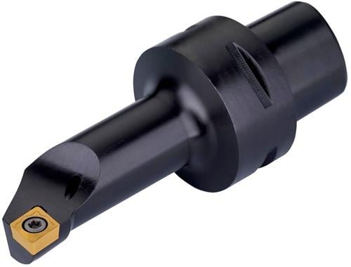 Klemmhalter ISO C4-SCLCR-13080-09 D.40mm m. Polygonkupplung Rechtslauf