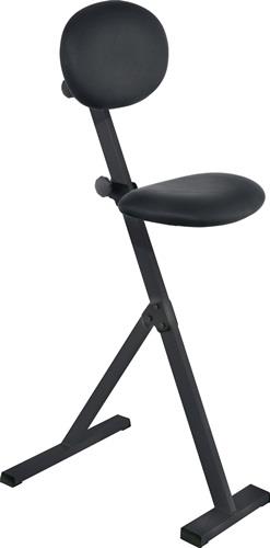 Stehhilfe ErgoPlus Skai-Kunstleder Sitz-H.550-900mm STA schwarz KAPPES