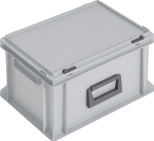 Lockweiler Kunststoffkoffer L400xB300xH233 mm PP 1 Griff - PC20-139. 220.110. 118