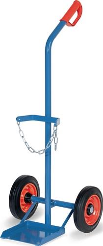 Stahlflaschenkarre f.Flascheninhalt 1x20-50l Vollgummi-Bereifung Trgf100kg FETRA