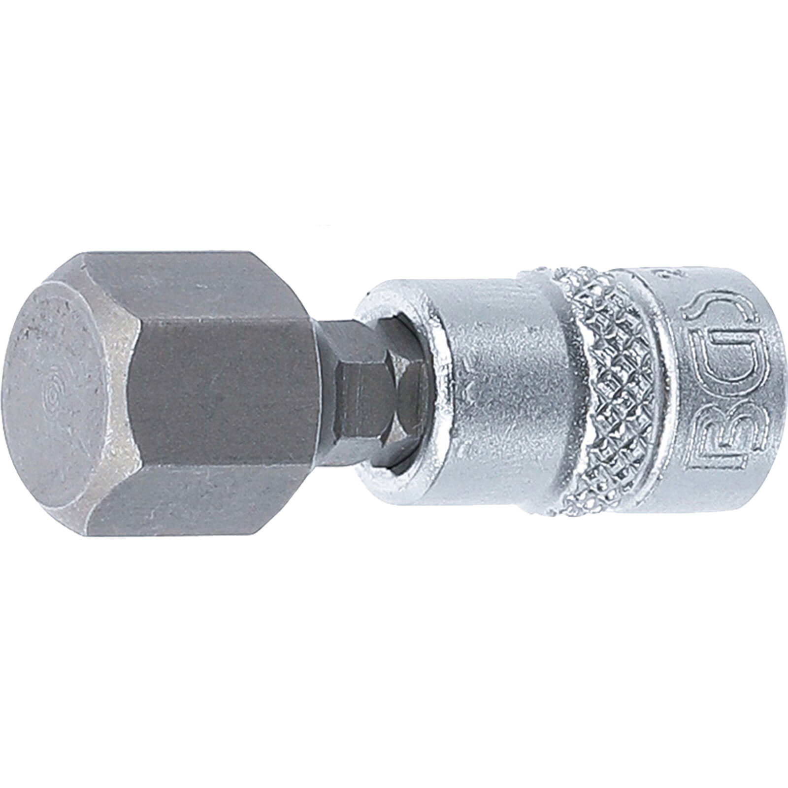 BGS Bit-Einsatz Antrieb Innenvierkant 6,3 mm (1/4") Innensechskant 12 mm - 2161-12