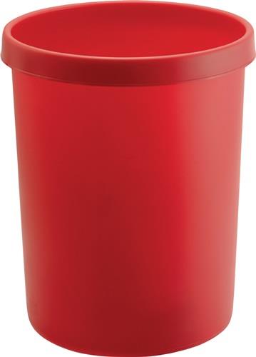 helit Papierkorb 45 l H480xØ390 mm mit Griffrand - H61062-25