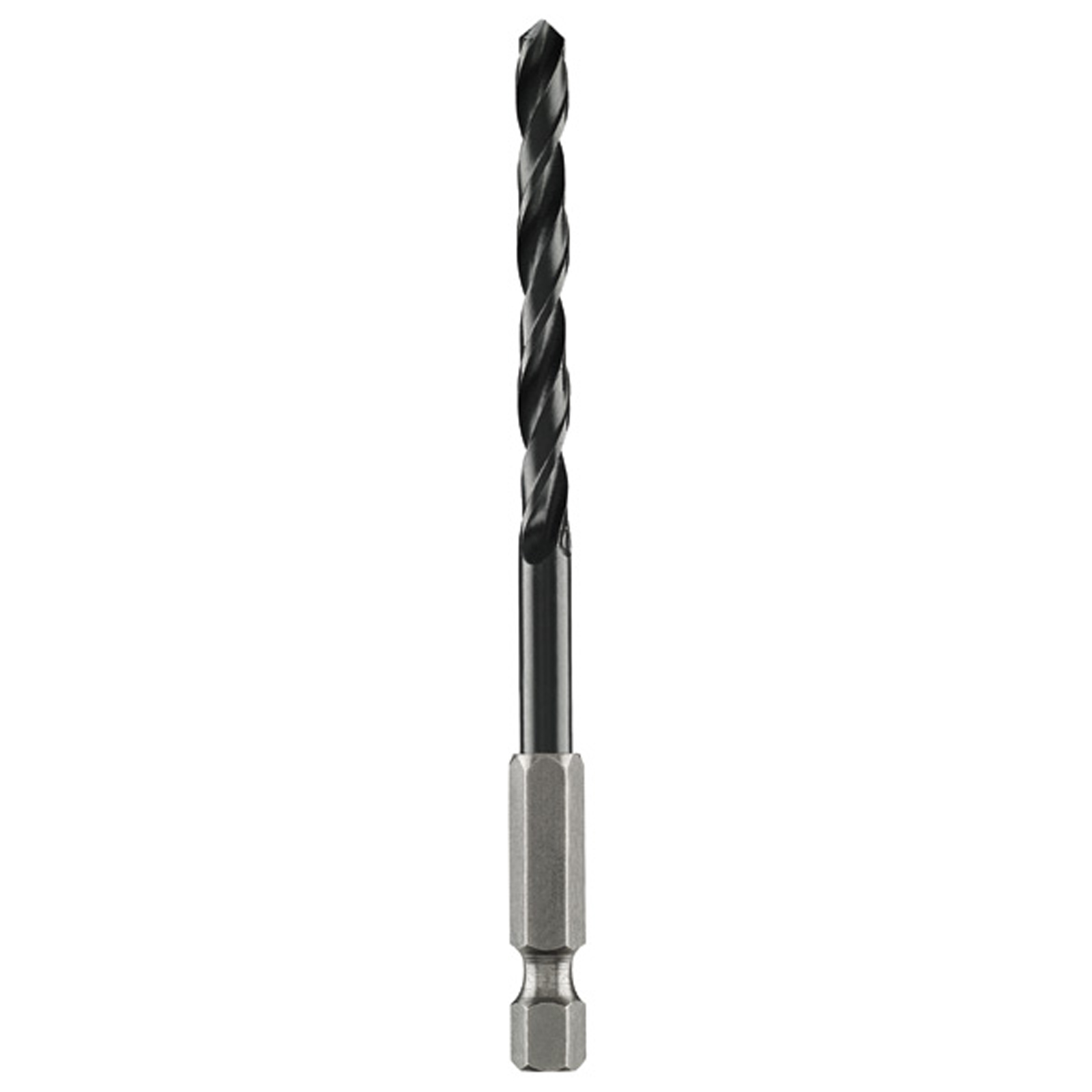 Bosch Metallspiralbohrer-HSS- R DIN 338 mit 1/4"-Sechskantschaft D= 5,0 mm L= 99 mm - 2609255142
