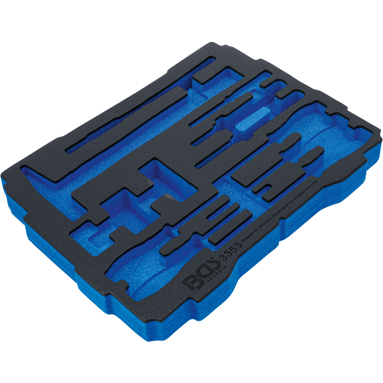 BGS Schaumeinlage für Art. BOXSYS1 & 2 leer für Art. 3353 - 3353-1