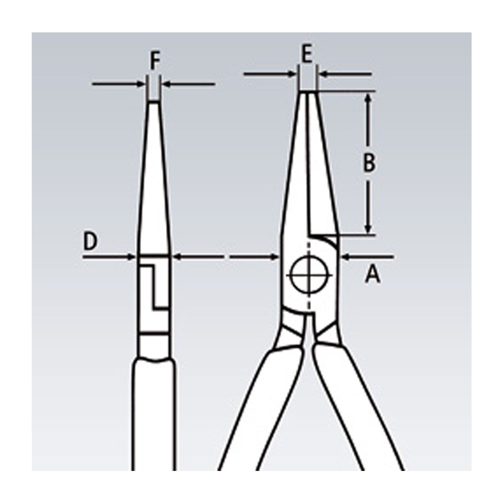 Knipex Präzisions-Elektronik-Greifzange ESD flach - 3442130ESD