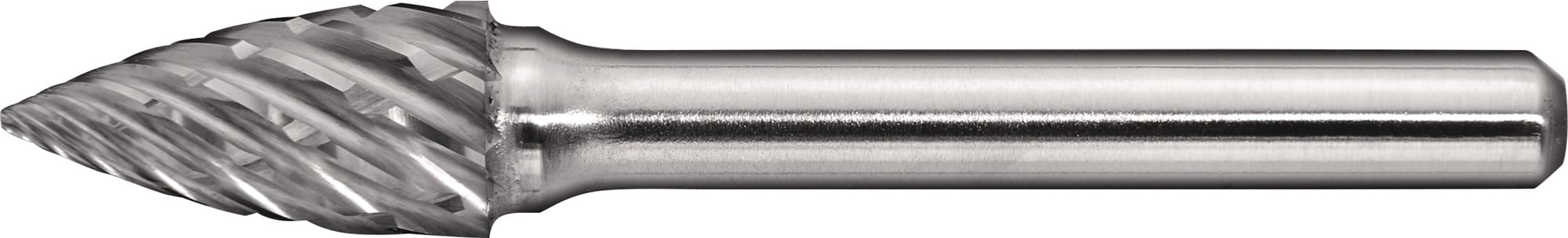 Frässtift SPG Special Steel D.10mm Kopf-L.20mm Schaft-D.6mm HM Verz.Kreuz TW