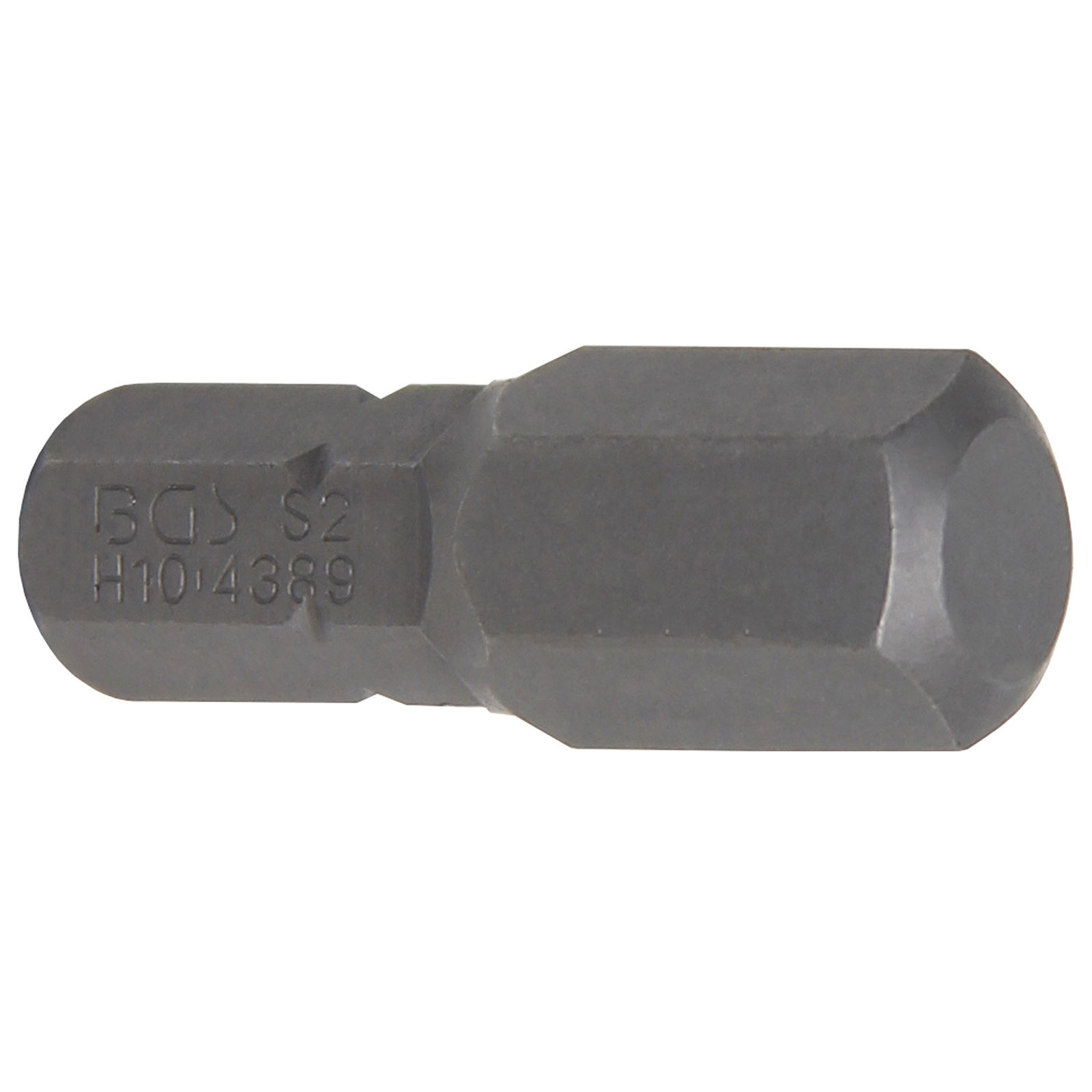 BGS Bit Antrieb Außensechskant 8 mm (5/16") Innensechskant 10 mm - 4389