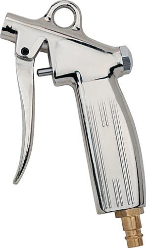 Riegler Blaspistole ohne Düse Alu-Druckguss vernickelt Nippel NW 7,2 - 7,8 - 114335