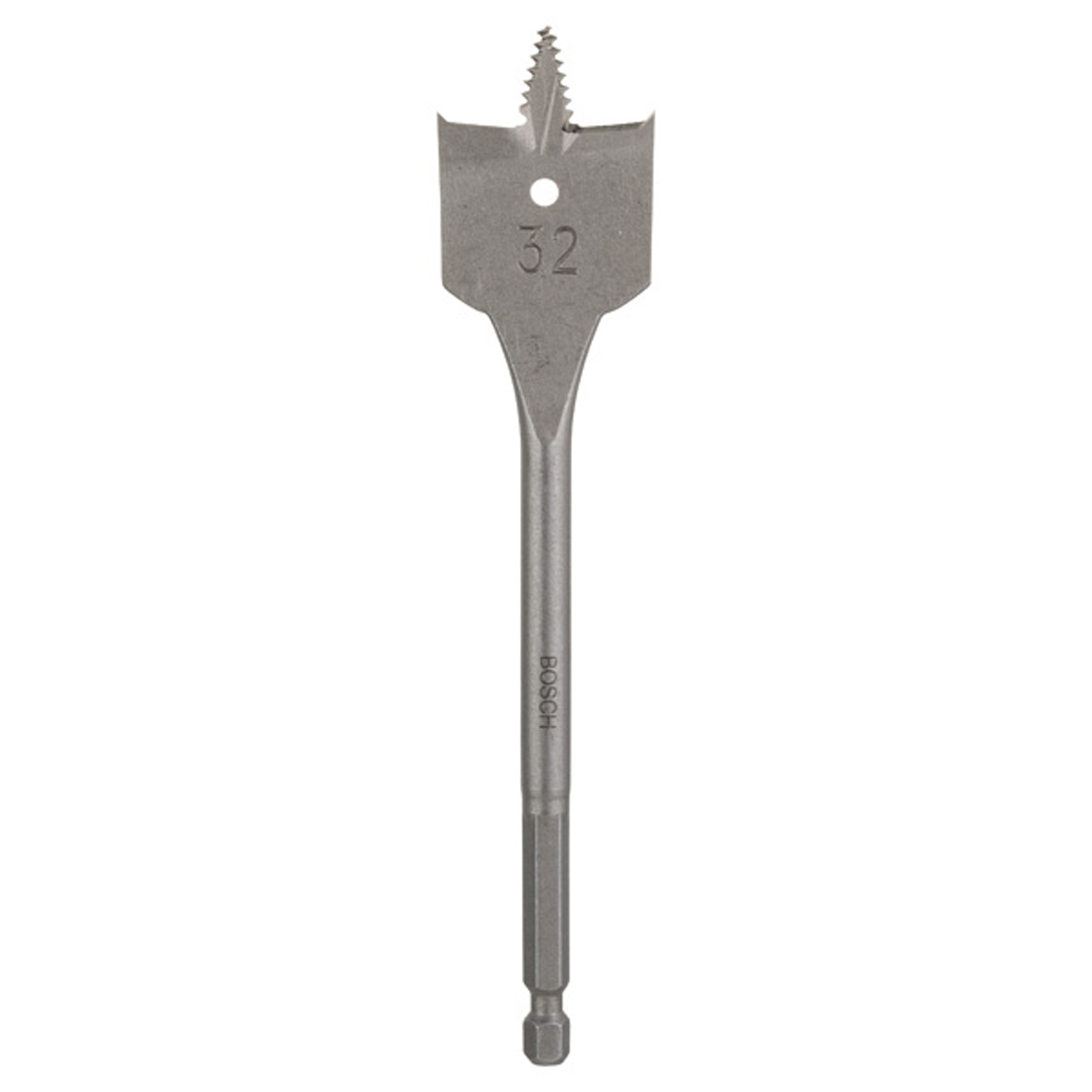 Bosch Flachfräsbohrer Self cut Sechskant D= 32,0 mm L= 152 mm - 2609255344