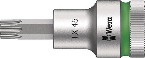 Wera Steckschlüsseleinsatz 8767 C HF TORX 1/2" T45 Länge 60 mm - 5003835001