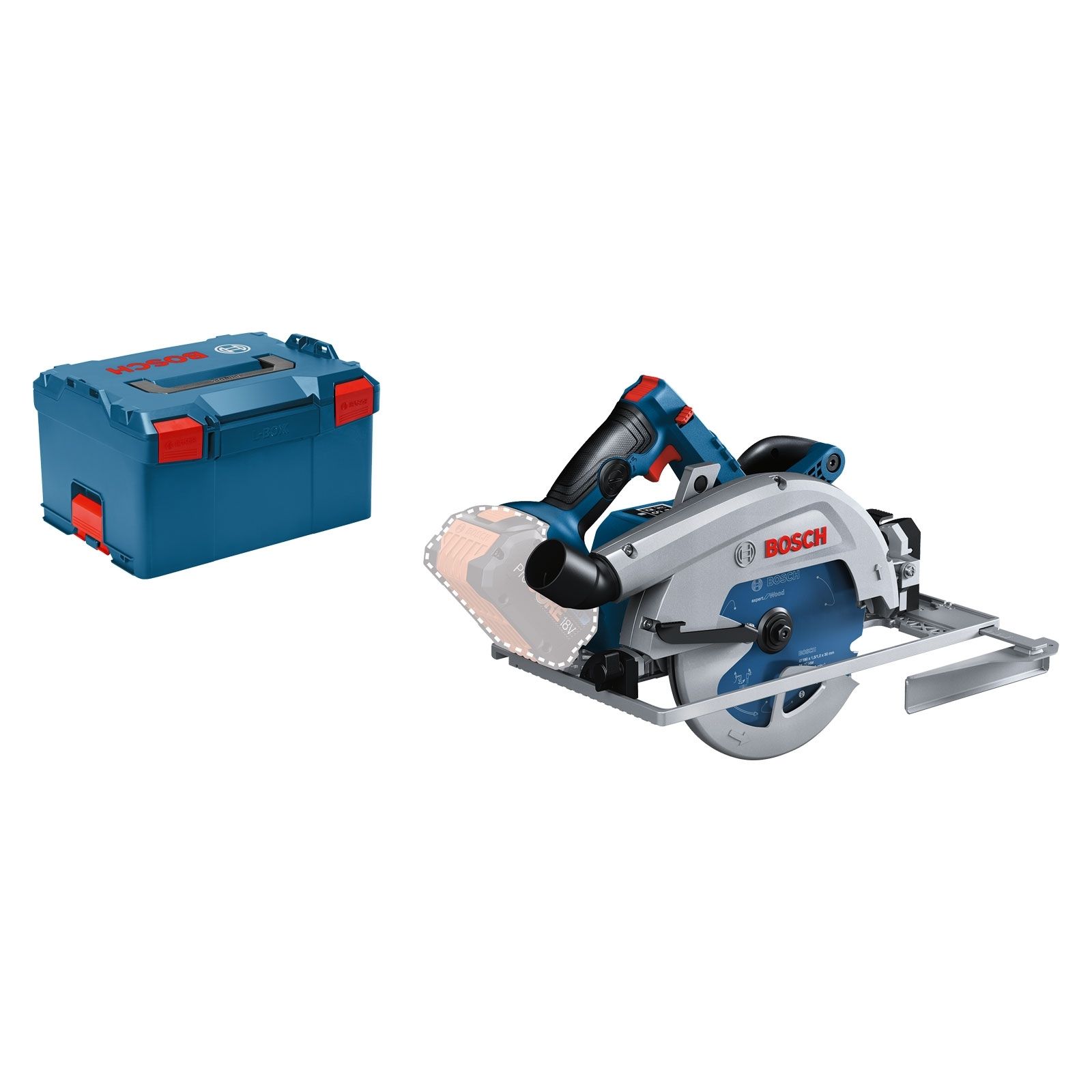 Bosch Akku-Kreissäge BITURBO GKS 18V-68 GC Ø 190 mm Solo in L-Boxx - 06016B5100