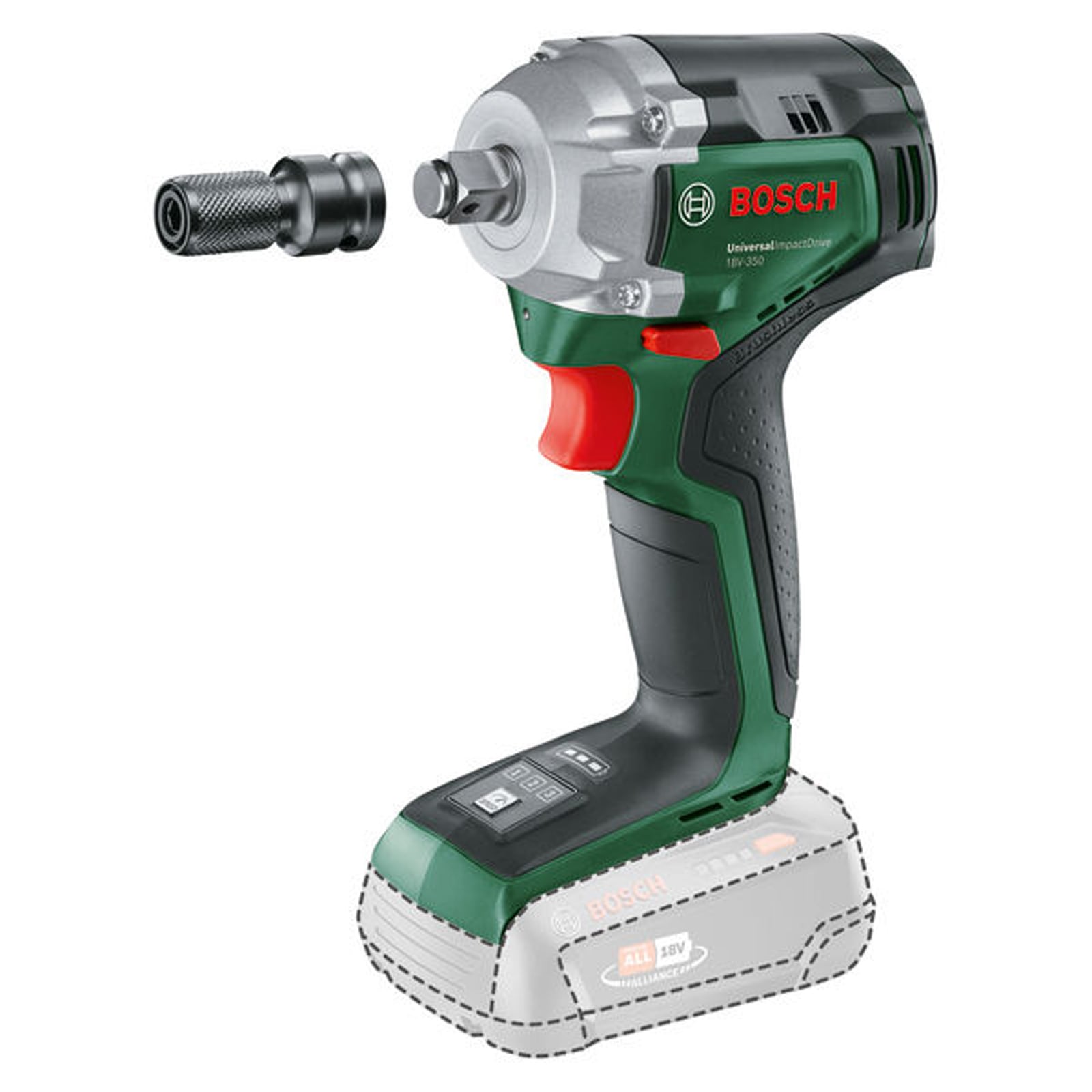 Bosch Akku-Drehschlagschrauber UniversalImpactDrive 18V-350