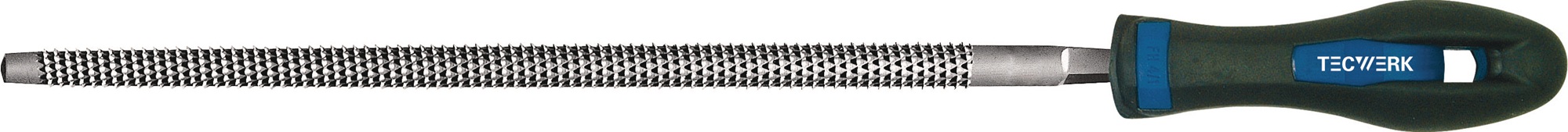 Holzraspel DIN 7263 E L.200mm Q.8mm Hieb 2 rd.2K-Ergo TECWERK