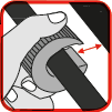 ROTHENBERGER Ersatz-Schneidrad für Pipeslice, 12-18mm - 88806