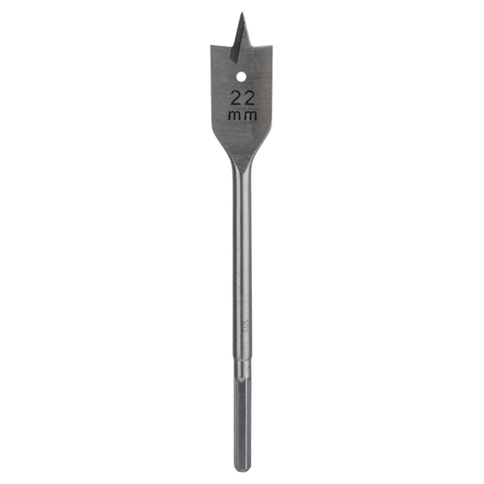 Bosch Flachfräsbohrer Sechskant D= 22,0 mm L= 160 mm - 2609255267