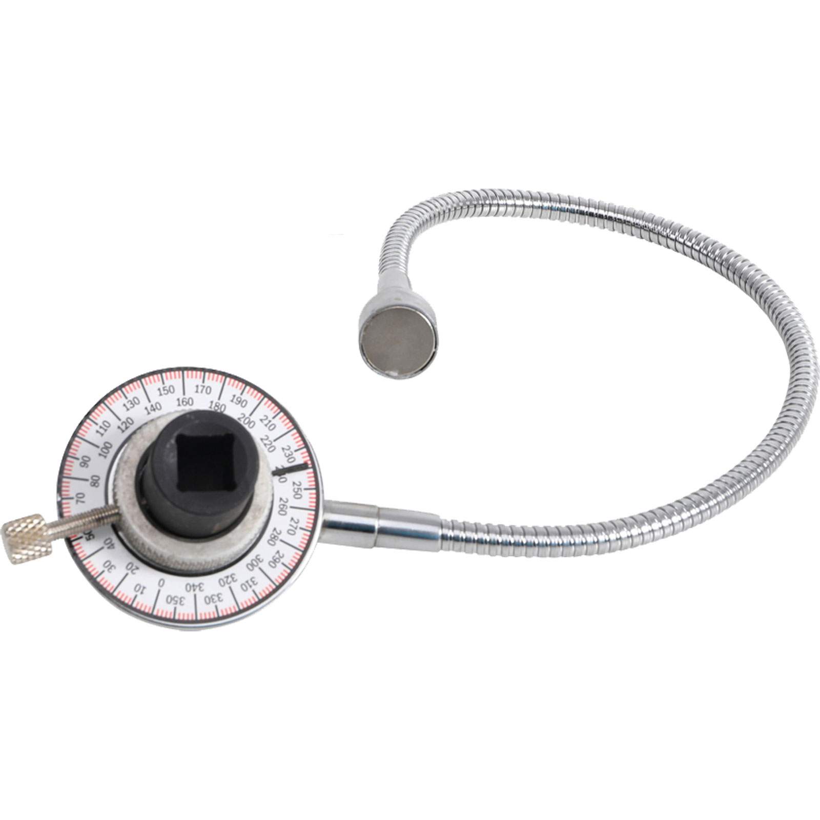 BGS Drehwinkel-Messgerät mit Magnetarm Antrieb Innenvierkant 12,5 mm (1/2") - 3170