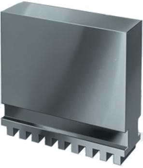 Röhm Blockbacke BL in Sonderhöhe, Größe 250, 4-Backensatz, ungehärtet, 16MnCr5, Hoehe 130 - 130630