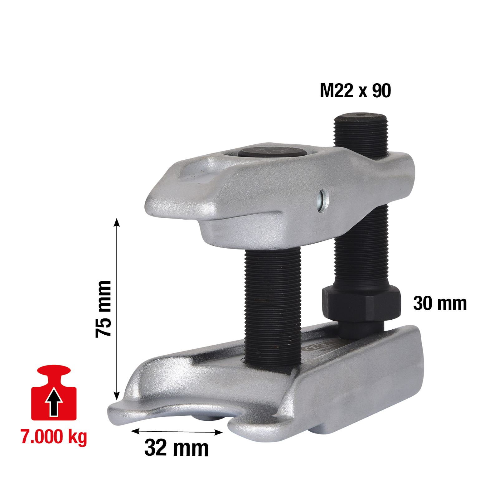 KS TOOLS Universal-Kugelgelenk-Abzieher 32 mm - 450.0070