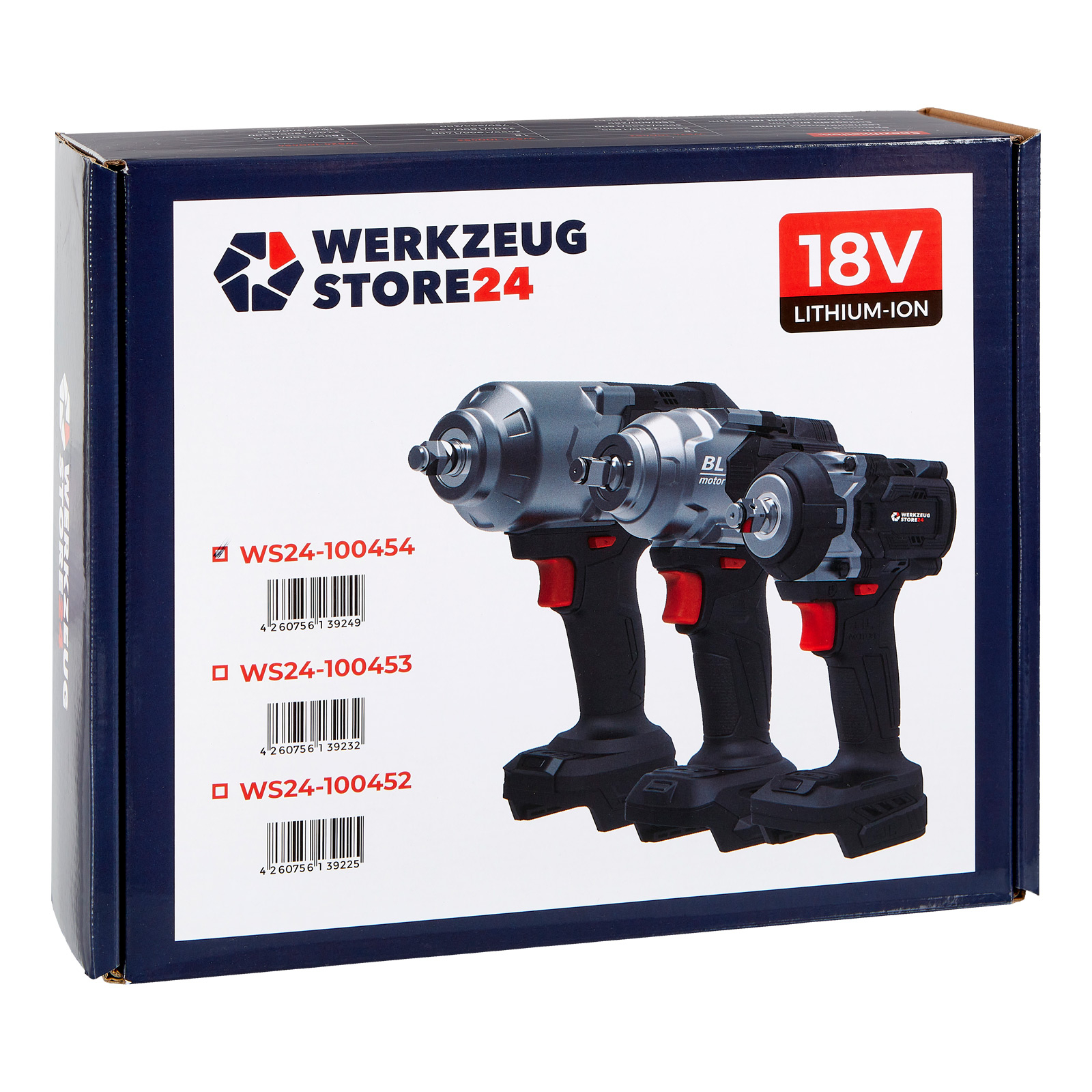 WS24 Akku-Drehschlagschrauber WDS 18V 1/2" 1.600 NM Solo - WS24-100454