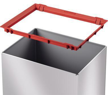 Hailo Abfalleimer Big-Box Swing L 0840-121 35l silber