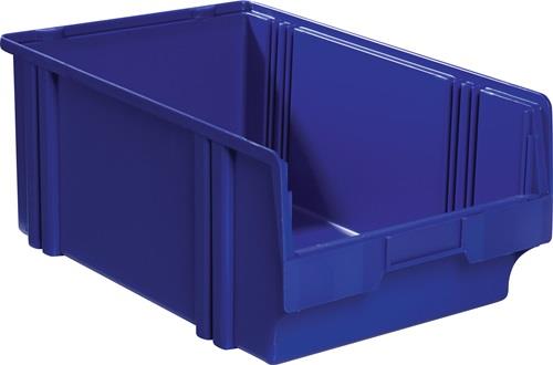 LA-KA-PE Sichtlagerkasten L 500 / 450 x B 300 x H 200 mm blau - LK1B BLAU