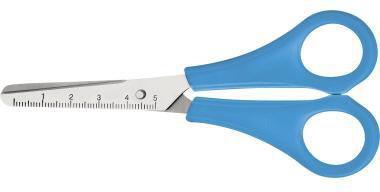 Westcott Kinderschere E-21592 00 13cm 5 Zoll rund hellblau