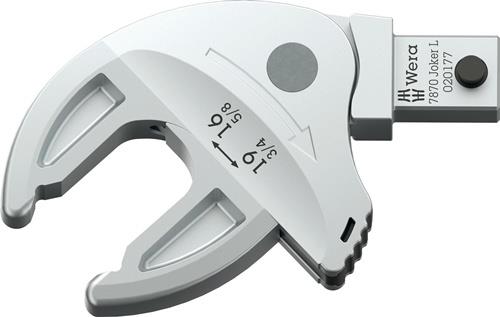 Einsteckmaulschlüssel 7870 Joker L 9x12mm WERA