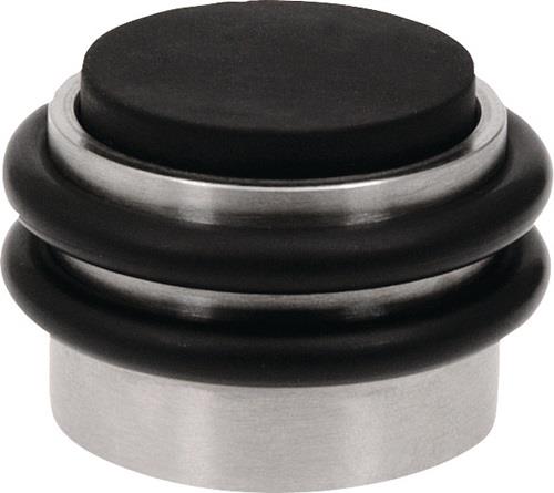 KWS Bodentürpuffer 2053.31 D.42mm H.28mm Alu.silberf.elox.Dübelmontage - 205331