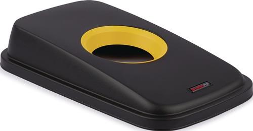 Deckel PP-CP-70 gelb B290 f.Wertstoffsammler 55/70l f.Flascheneinwurf ROTHO