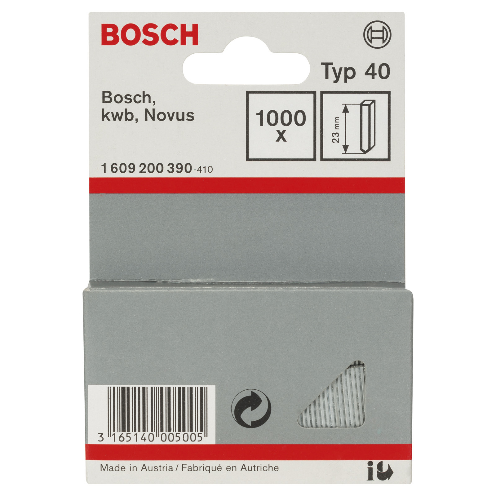 Bosch Stift Typ 40, 23 mm - 1609200390