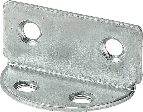 VORMANN Spanplattenwinkel Maß a 40 mm Schenkel-L.40 mm verzinkt gleichschenklig - 000174005Z