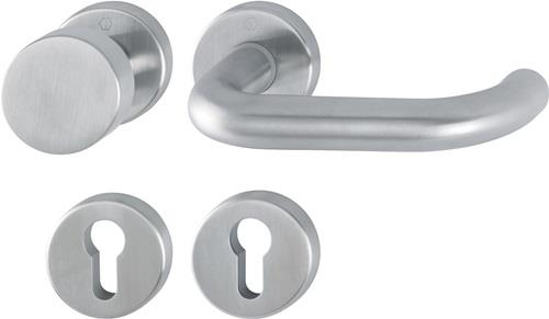 HOPPE Rosettengrt.Paris E58/42KV/42KVS/138Z VA F69 rd.PZ DIN L/R fl.D/K - 3297057