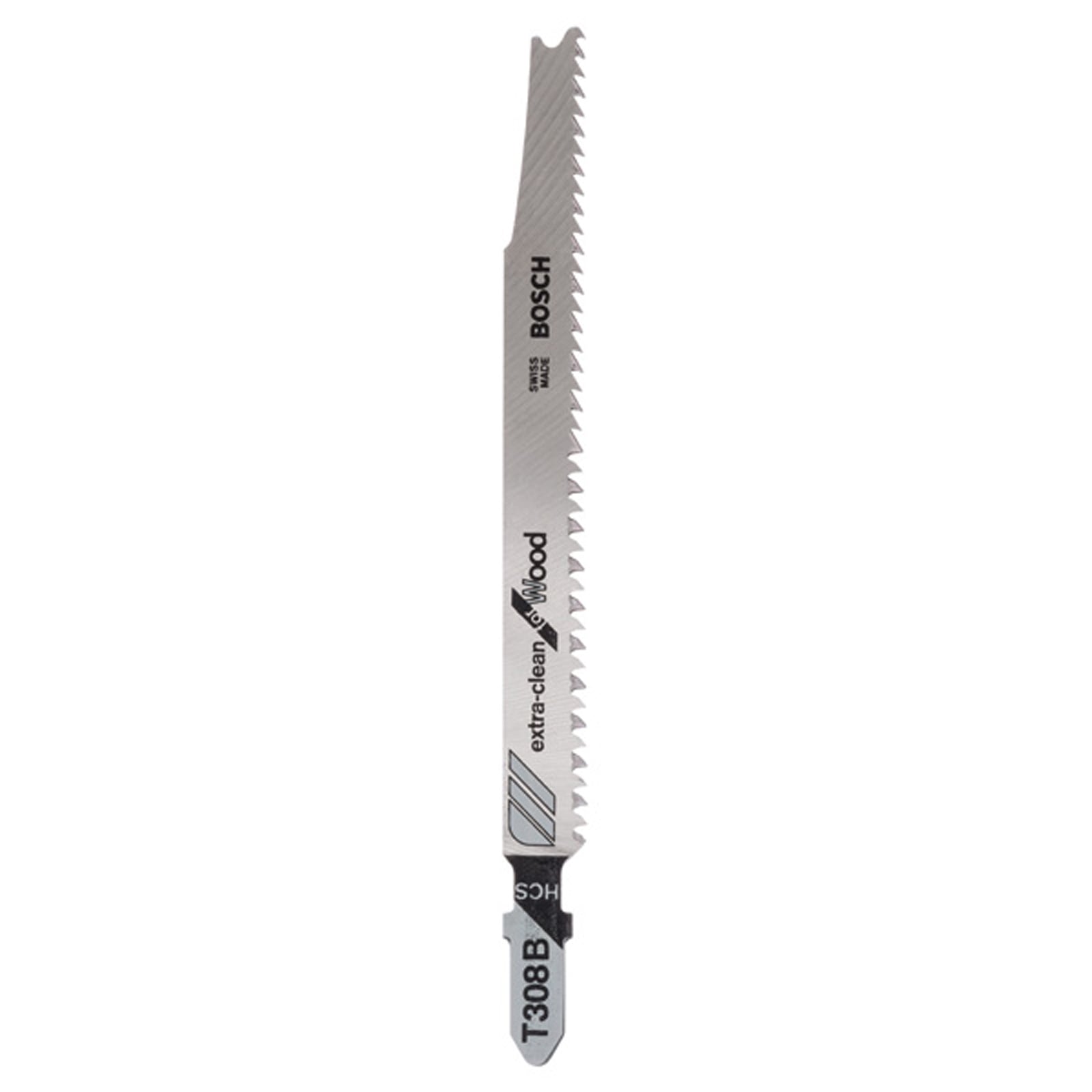 Bosch Stichsägeblatt HCS T 308 B Extra-clean for Wood - 2609256A05