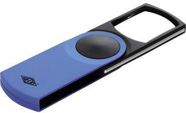 WEDO Lupe SWING-IT 2717603 beleuchtet 3fach blau
