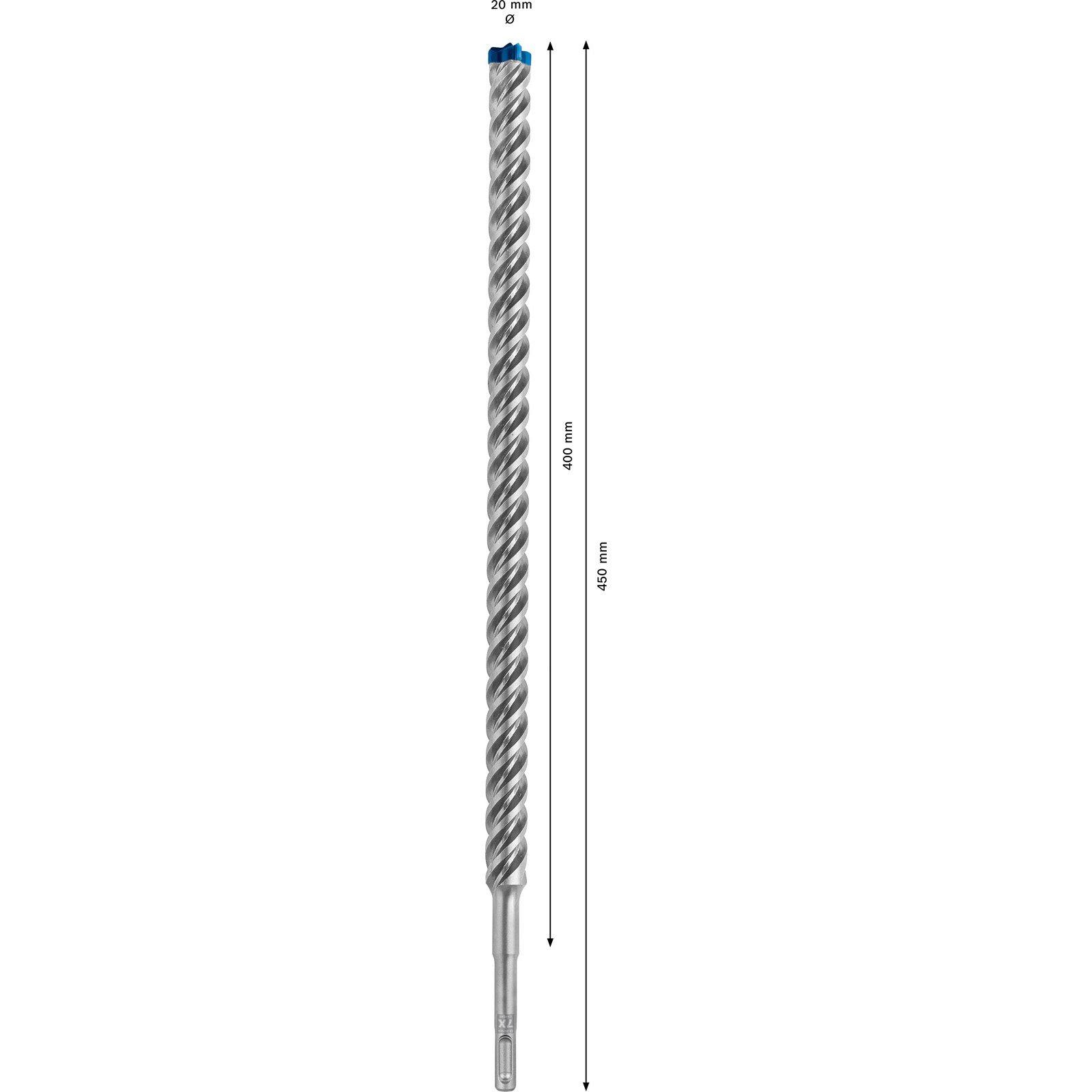 Bosch Expert SDS plus-7X Hammerbohrer 20 x 400 x 450 mm - 2608900143
