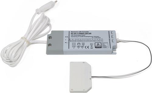 L&S LED-Konverter 230 V 24 V 15 W 6-fach Verteiler - 2000423