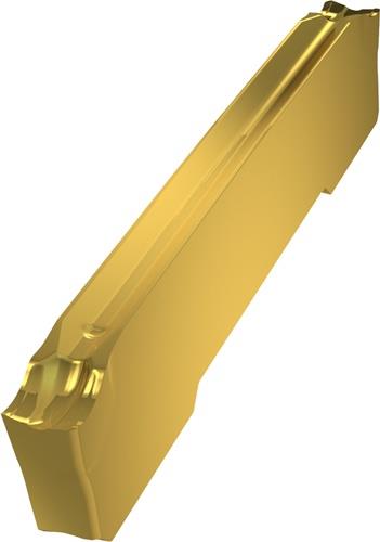 Wendeschneidplatte ISO GL2-D200G02L12-PM:G8330 Breite 2mm PVD beschichtet Gold