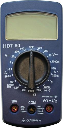 HDT Multimeter HDT 60 2-600 V AC/DC - 480150