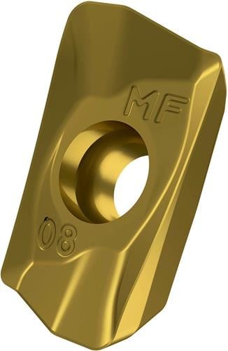 Fräswendeschneidplatte ISO ADMX 11T308SR-MF:M8340 D.2,9mm PVD beschichtet Gold