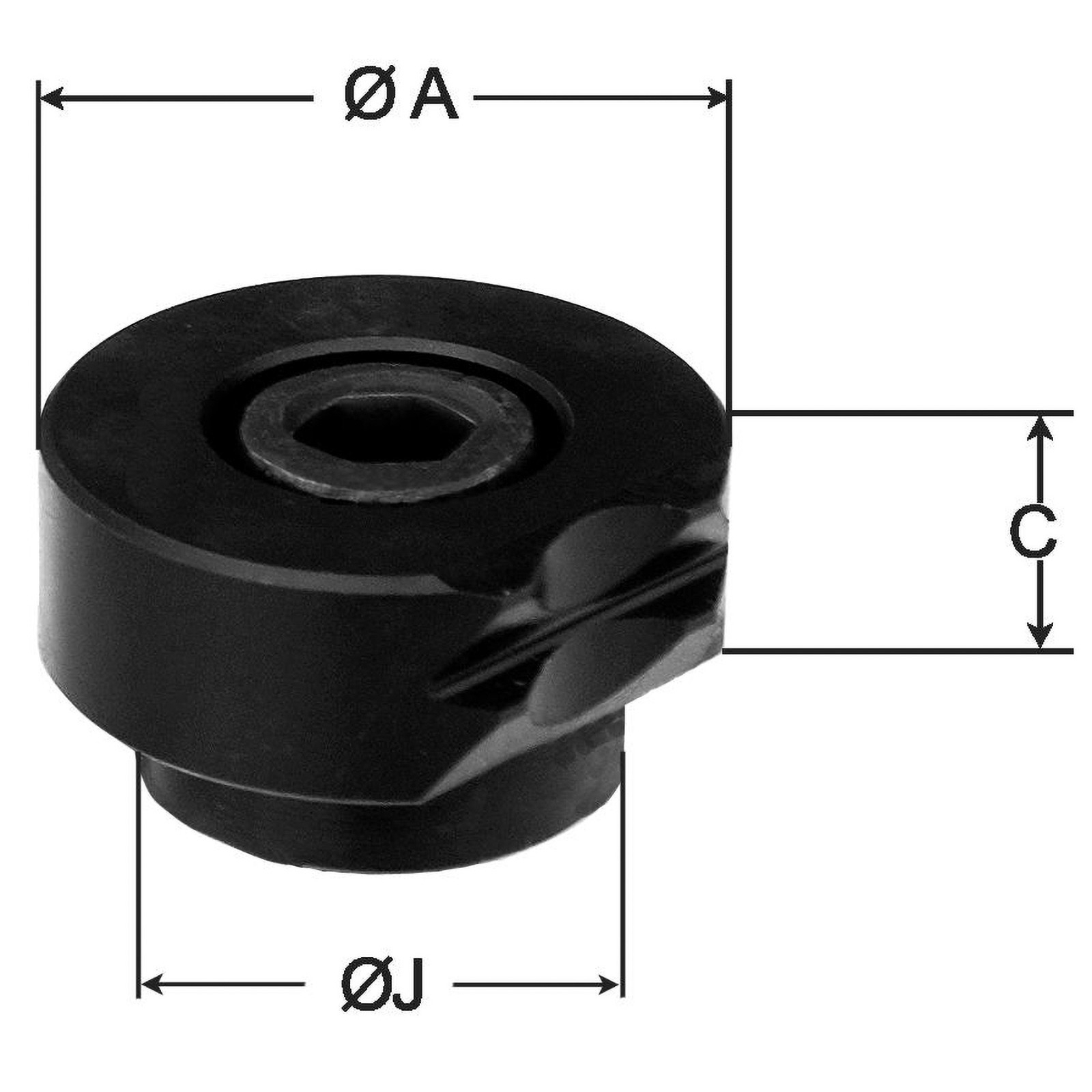 Röhm Schwenkbare Kralleneinsätze, Größe 160, für Trägerbacken - 166216