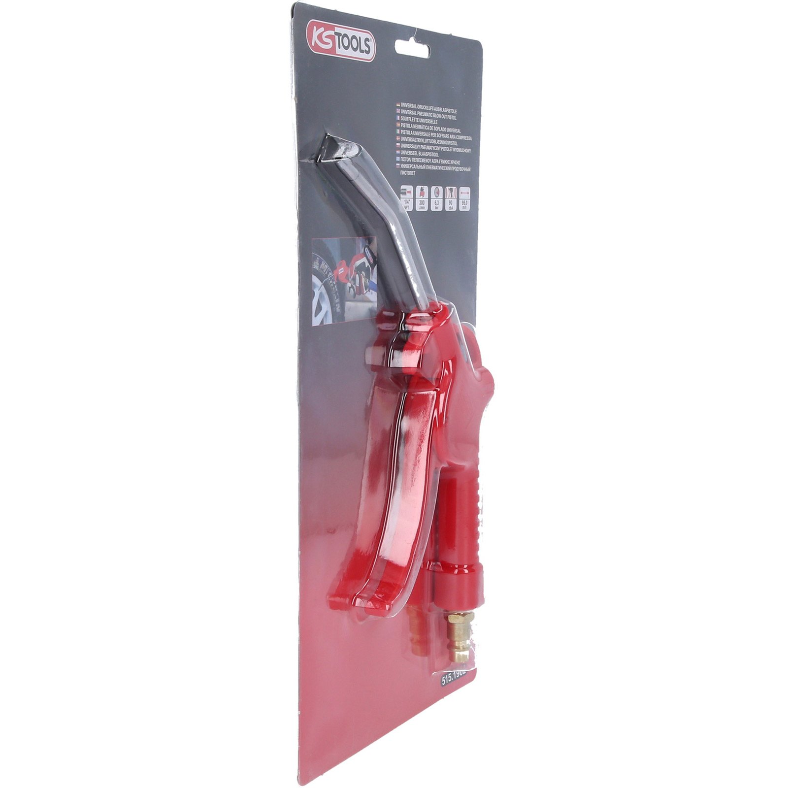 KS TOOLS Universal-Druckluft-Ausblaspistole 95 mm - 515.1902