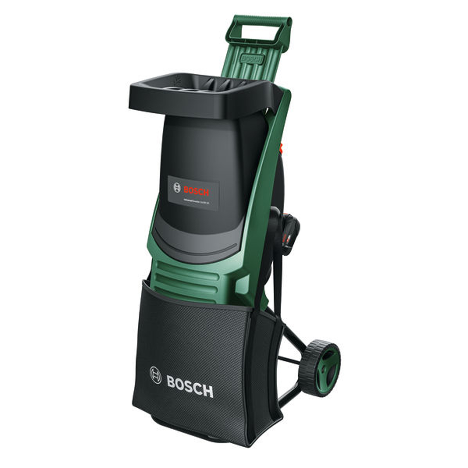 Bosch Häcksler UniversalShredder 2x18V-25, 2 x Akku PBA 18V 4.0Ah