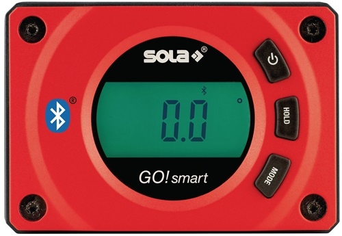 SOLA Digitaler Neigungsmesser GO! smart L.8cm PA,glasfaserverstärkt rot - 1483001