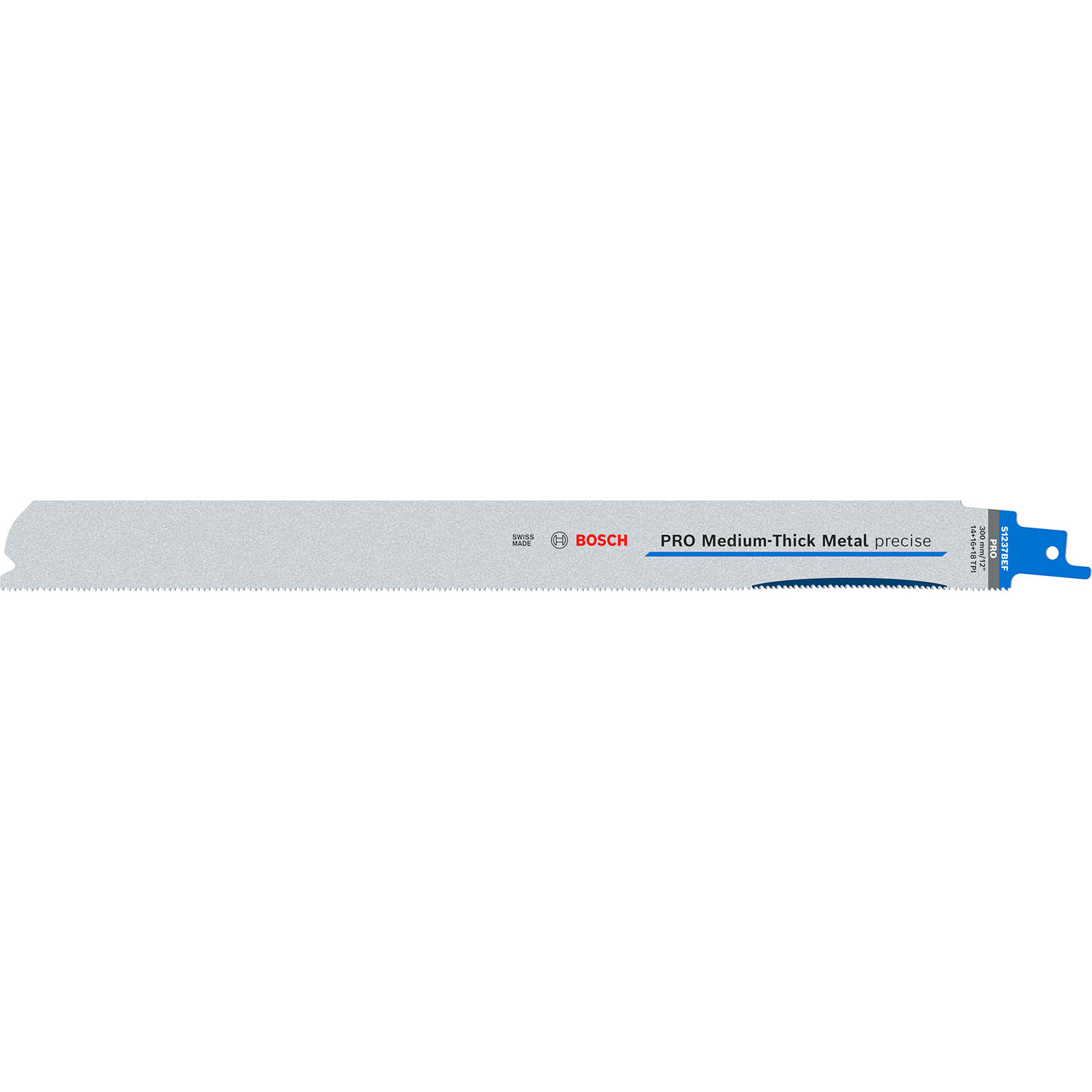 Bosch PRO Medium-Thick Metal precise S1237BEF Blatt 1,1 x 25 x 300 mm 5-tlg. - 2608658996