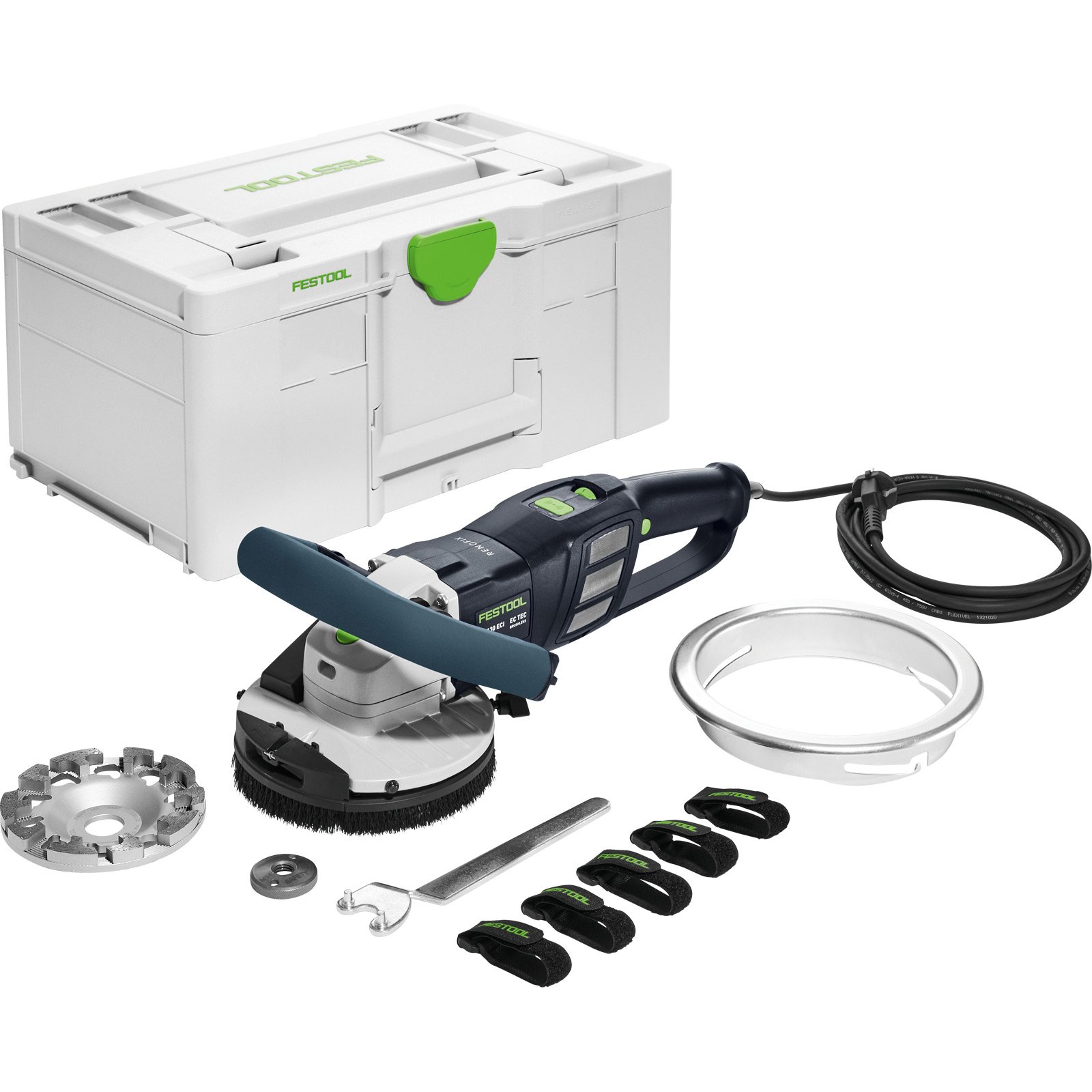 Festool Sanierungsschleifer RG 130 ECI-Set DIA HD RENOFIX 1.600 W im Systainer - 577059