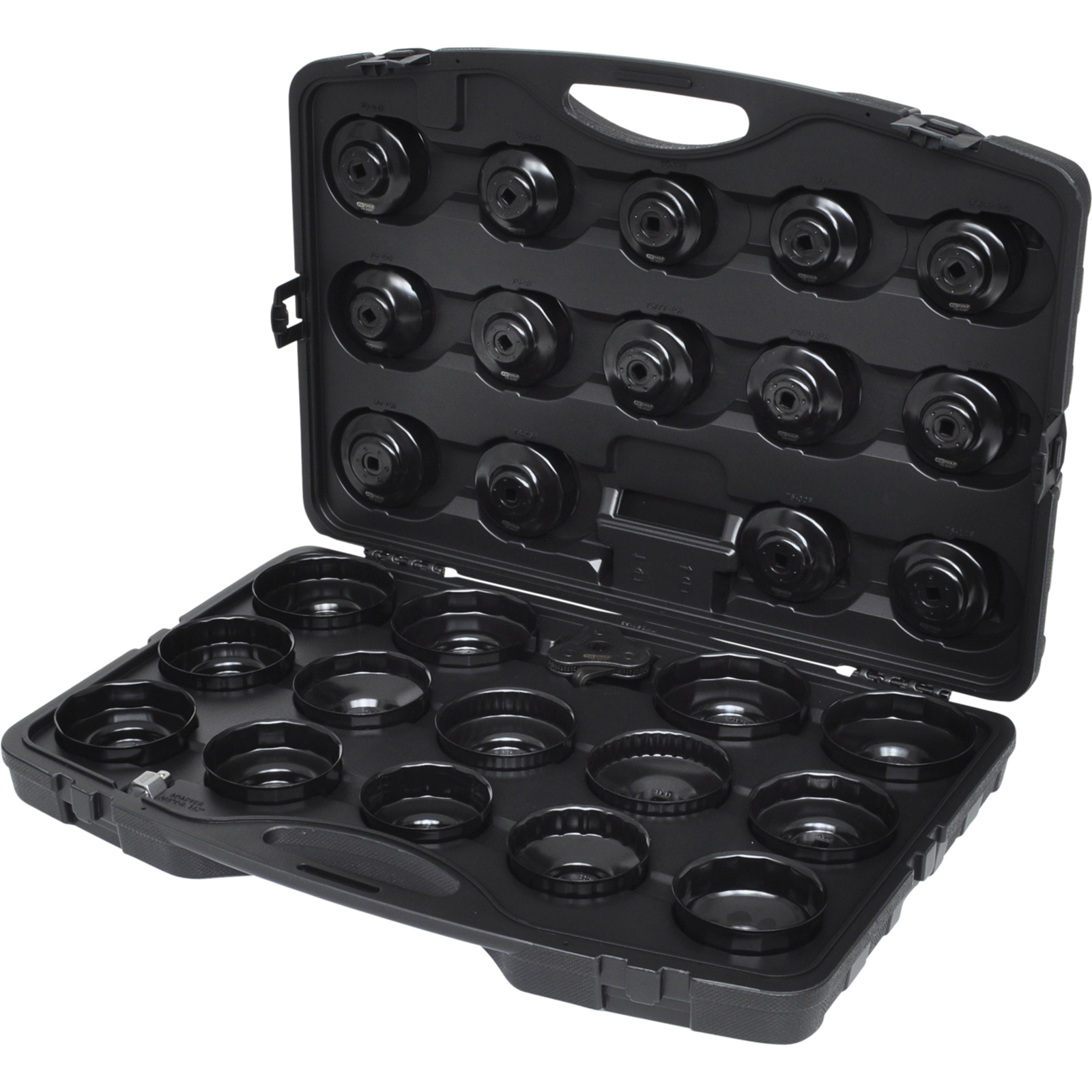 KS TOOLS 3/8" Ölfilterschlüssel-Satz 30tlg. - 150.9350