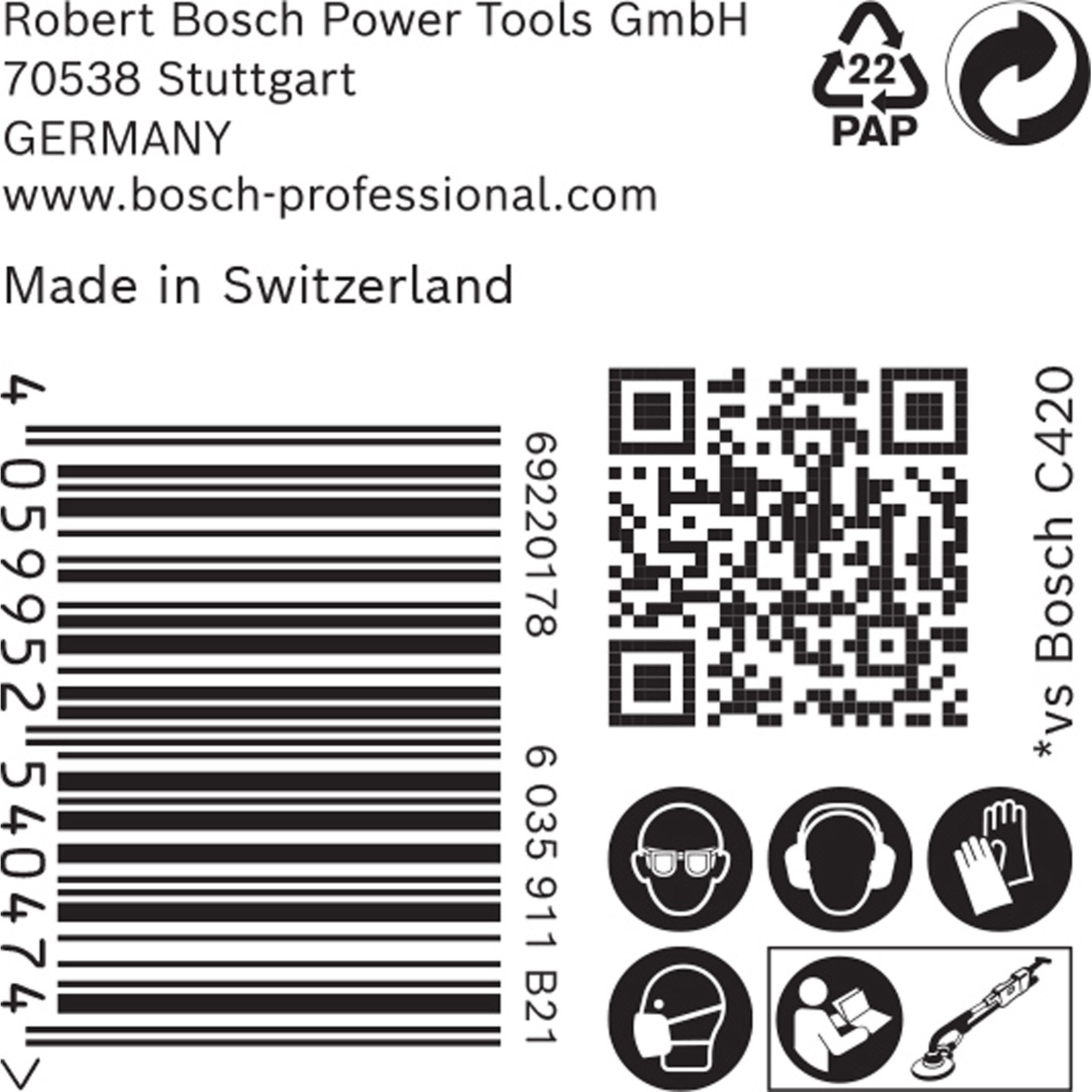 Bosch 25x Expert M480 Schleifnetz für Trockenbauschleifer 225 mm G 120 - 2608900709